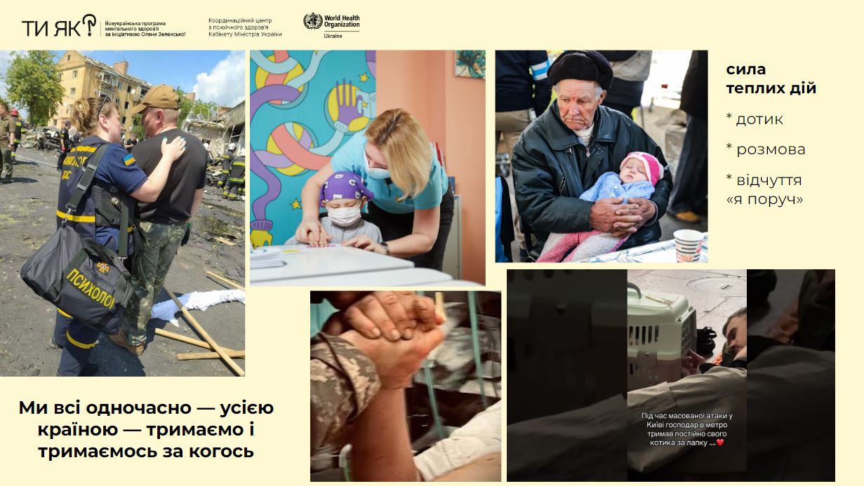 Дотики підтримки