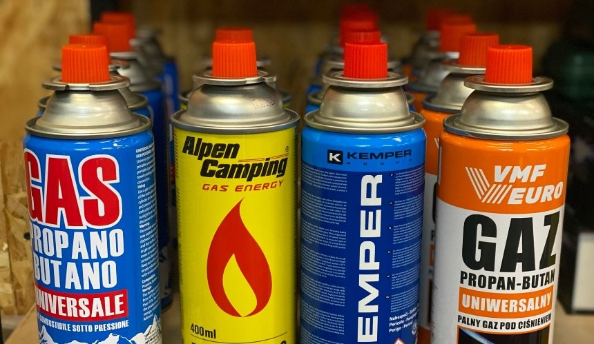 Збір газових туристичних балончиків триває